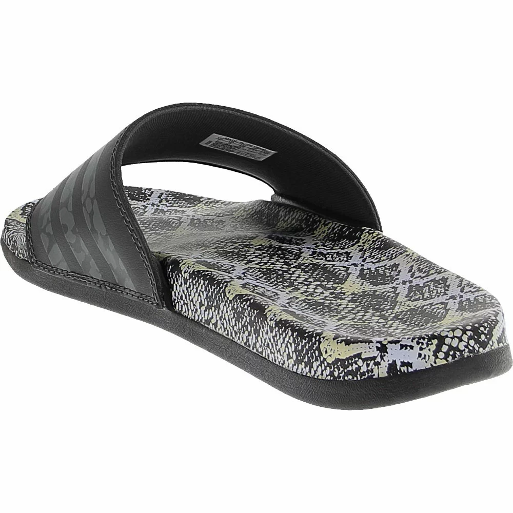 Adidas Adilette Comfort Womens Slide Sandals Black 3 Adidas Adilette Comfort Womens Slide Sandals Black - Image 3