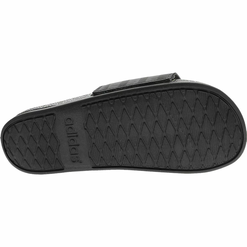 Adidas Adilette Comfort Womens Slide Sandals Black 4 Adidas Adilette Comfort Womens Slide Sandals Black - Image 4