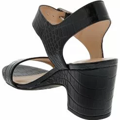 Andrew Geller Burbank Sandals - Womens Black -Rogan‘s Shoes shop AG BURBANK BLK3
