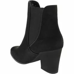 Andrew Geller Darcel Ankle Boots - Womens Black -Rogan‘s Shoes shop AG DARCEL BLK3
