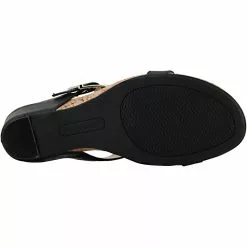 Andrew Geller Iwin Sandals - Womens Black 7 Andrew Geller Iwin Sandals - Womens Black -Rogan‘s Shoes shop AG IWIN BLK4