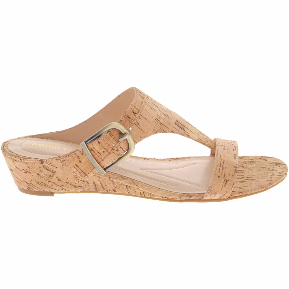 Andrew Geller Iwin Sandals - Womens Natural 1 Andrew Geller Iwin Sandals - Womens Natural