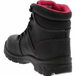Avenger Work Boots Builder Safety Toe Work Boots - Womens Black -Rogan‘s Shoes shop AN 8124 BLK3