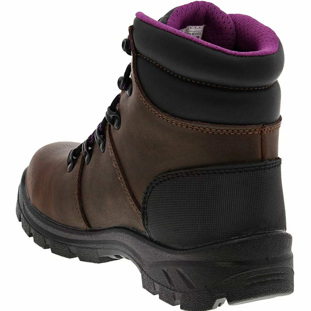 Avenger Work Boots Builder Safety Toe Work Boots - Womens Brown 3 Avenger Work Boots Builder Safety Toe Work Boots - Womens Brown - Image 3