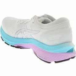 ASICS Gel Kayano 27 Running Shoes - Womens White Pure Silver -Rogan‘s Shoes shop AS 1012A649 1003
