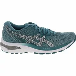 ASICS Gel Cumulus 22 Running Shoes - Womens Smoke Blue White