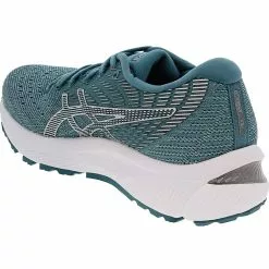 ASICS Gel Cumulus 22 Running Shoes - Womens Smoke Blue White -Rogan‘s Shoes shop AS 1012A741 4043
