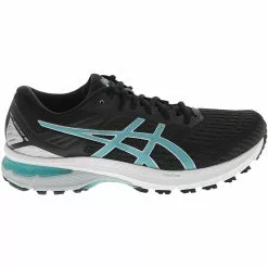 ASICS Gt 2000 9 Running Shoes - Womens Black Techno Cyan
