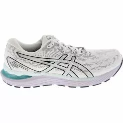 ASICS Gel Cumulus 23 Running Shoes - Womens White Black