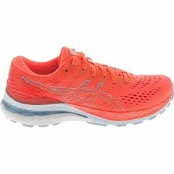 ASICS Gel Kayano 28 Running Shoes - Womens Blazing Coral Mist