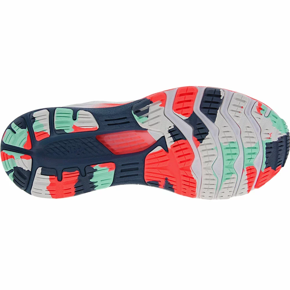 ASICS Gel Kayano 28 Running Shoes - Womens White Thunder Blue 4 ASICS Gel Kayano 28 Running Shoes - Womens White Thunder Blue - Image 4