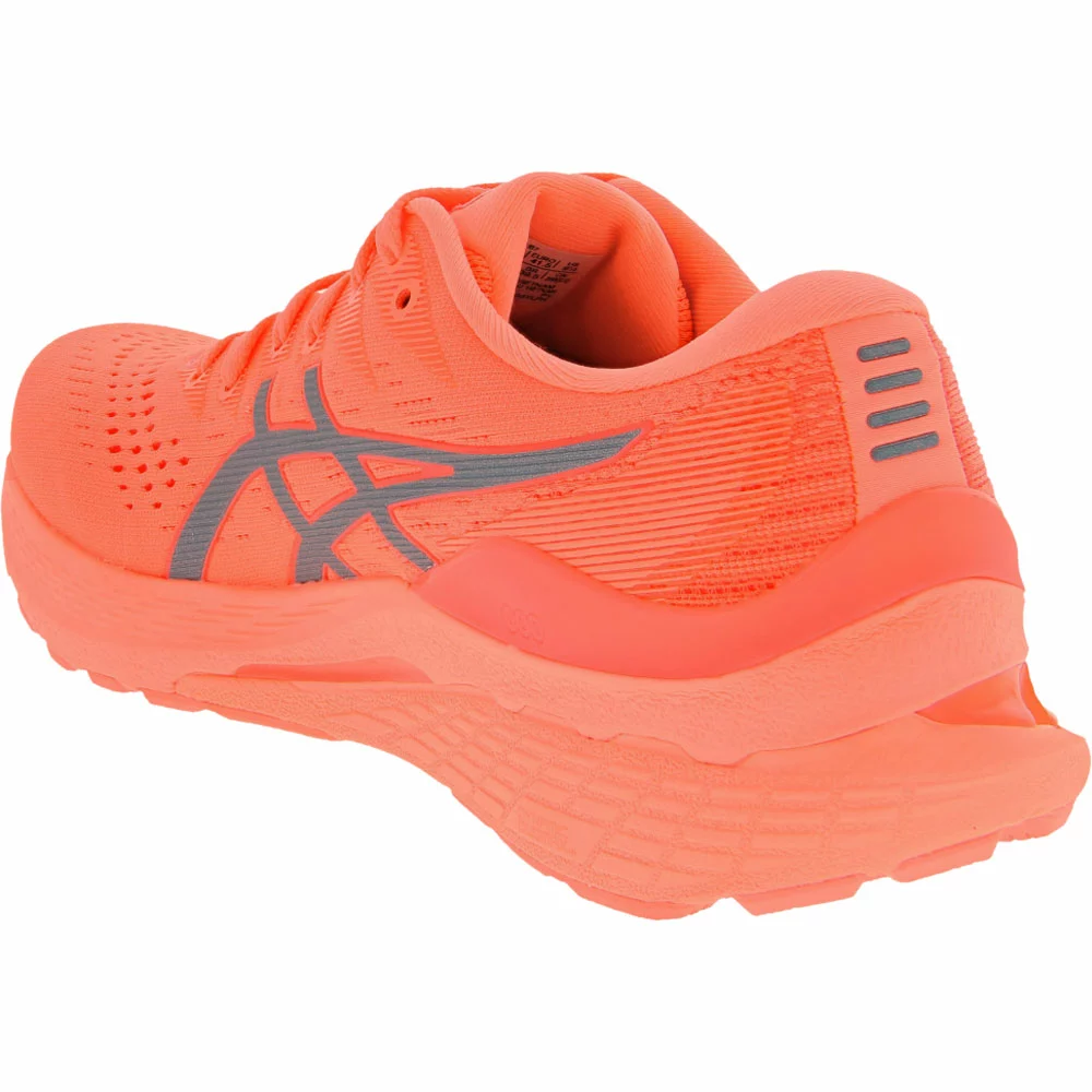 ASICS Gel Kayano 28 Running Shoes - Womens Peach 3 ASICS Gel Kayano 28 Running Shoes - Womens Peach - Image 3