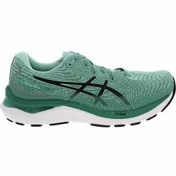 ASICS Gel Cumulus 24 Running Shoes - Womens Oasis Green Black