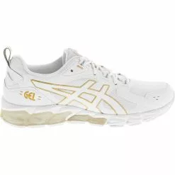 ASICS Gel Quantum 180 6 Running Shoes - Womens White Pure Gold