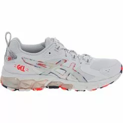 ASICS Gel Quantum 180 6 Running Shoes - Womens White White Rainbow
