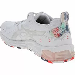 ASICS Gel Quantum 180 6 Running Shoes - Womens White White Rainbow -Rogan‘s Shoes shop AS 1202A039 9603