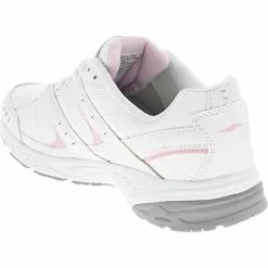 Avia Avi Verge Training Shoes - Womens Bright White Pink Silver Steel Grey -Rogan‘s Shoes shop AV A1313W WPK3