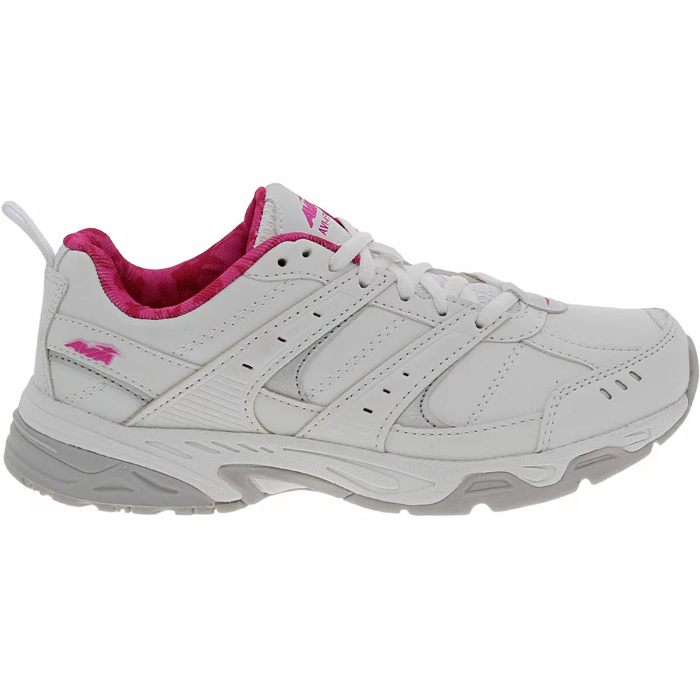 Avia Avi Verge Training Shoes - Womens Bright White Pink 1 Avia Avi Verge Training Shoes - Womens Bright White Pink
