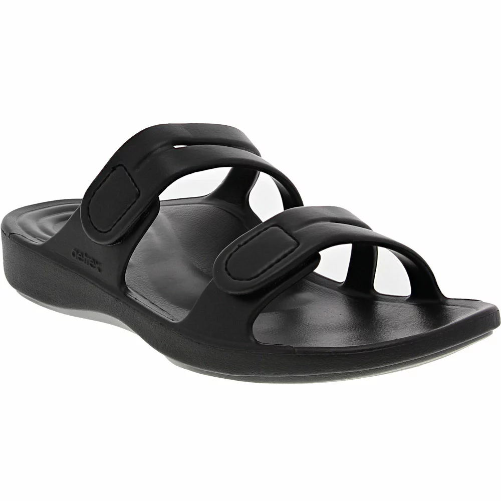 Aetrex Janey Sport Slide Womens Water Sandals Black 2 Aetrex Janey Sport Slide Womens Water Sandals Black - Image 2