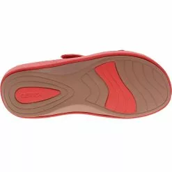 Aetrex Janey Sport Slide Womens Water Sandals Coral -Rogan‘s Shoes shop AX L9500 COR4
