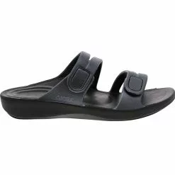 Aetrex Janey Sport Slide Womens Water Sandals Pewter