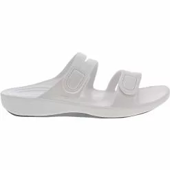 Aetrex Janey Sport Slide Womens Water Sandals White