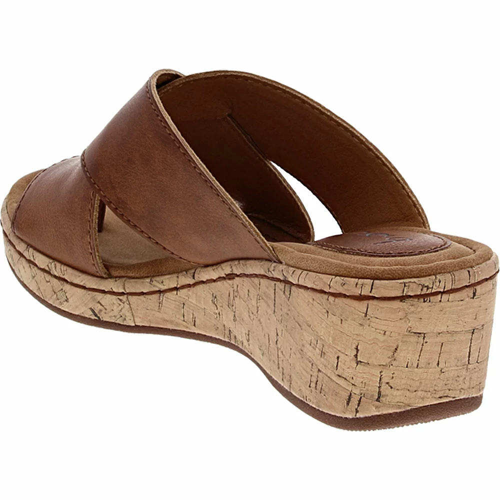 B.O.C. By Born Summer Womens Wedge Sandals Dark Tan 3 B.O.C. By Born Summer Womens Wedge Sandals Dark Tan - Image 3