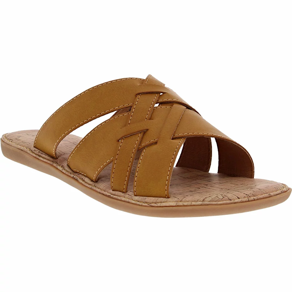 B.O.C. By Born Mona Slide Womens Sandals Yellow 2 B.O.C. By Born Mona Slide Womens Sandals Yellow - Image 2