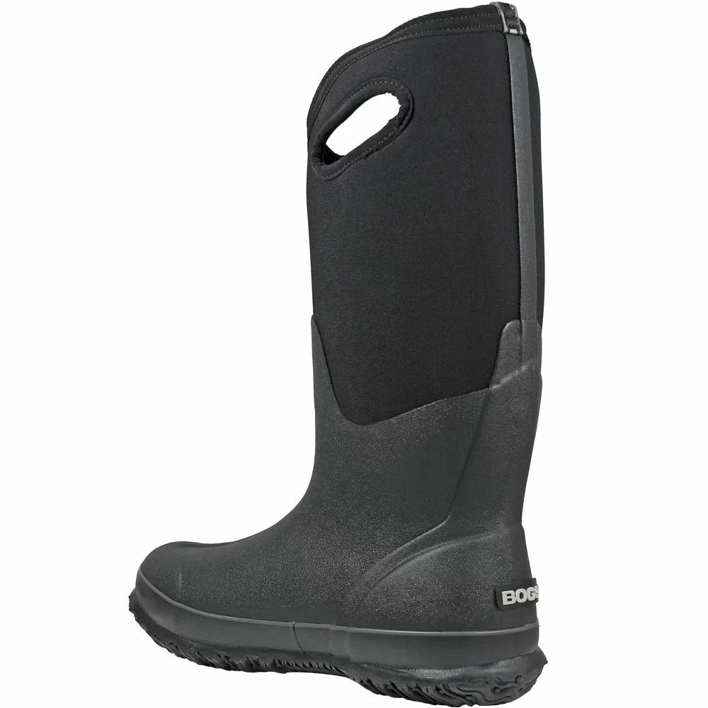 Bogs Boots Bogs Classic Hi Handles Winter Boots - Womens Black 3 Bogs Boots Bogs Classic Hi Handles Winter Boots - Womens Black - Image 3