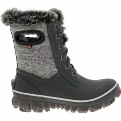 Bogs Boots Bogs Arcata Knit Winter Boots - Womens Grey