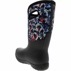 Bogs Boots Bogs Real Flower Wide Calf Rubber Boots - Womens Black Blue 6 Bogs Boots Bogs Real Flower Wide Calf Rubber Boots - Womens Black Blue -Rogan‘s Shoes shop BG 72712009 XBL3