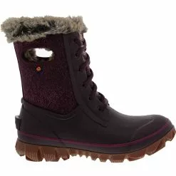 Bogs Boots Bogs Arcata Faded Winter Boots - Womens Burgundy