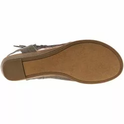 Blowfish Blumoon Sandals - Womens Mud Smokey Twill -Rogan‘s Shoes shop BL BF7295 BRN4