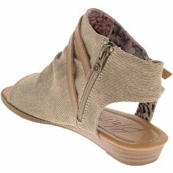 Blowfish Blumoon Sandals - Womens Light Taupe Smokey -Rogan‘s Shoes shop BL BF7295 TPE3