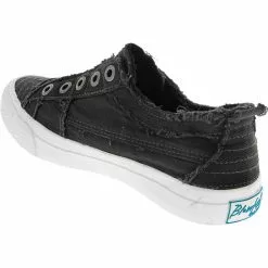 Blowfish Play Lifestyle Shoes - Womens Black Smoked Canvas -Rogan‘s Shoes shop BL ZS0061 BLK3