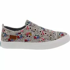 Blowfish Play Lifestyle Shoes - Womens Grey Sugarskull