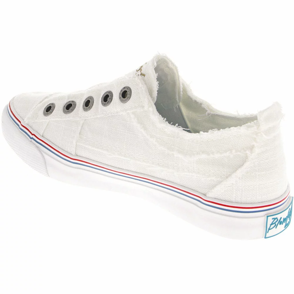 Blowfish Play Lifestyle Shoes - Womens White Color Washed 3 Blowfish Play Lifestyle Shoes - Womens White Color Washed - Image 3