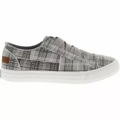 Blowfish Marley Lifestyle Shoes - Womens Gray Sorority Plaid
