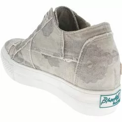 Blowfish Mamba Lifestyle Shoes - Womens Gray Splatter Camouflage -Rogan‘s Shoes shop BL ZS0650 SIL3