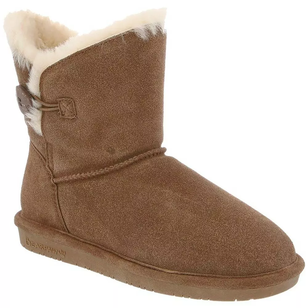 Bearpaw Boots Bearpaw Rosie Winter Boots - Womens Brown 2 Bearpaw Boots Bearpaw Rosie Winter Boots - Womens Brown - Image 2