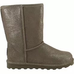 Bearpaw Boots Bearpaw Elle Short Winter Boots - Womens Pewter Distressed