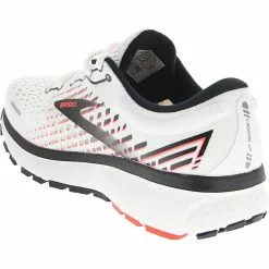 Brooks Ghost 13 Running Shoes - Womens White Pink -Rogan‘s Shoes shop BR 120338 1923