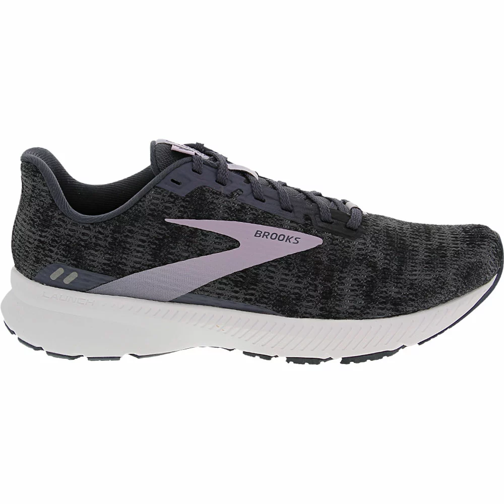 Brooks Launch 8 Running Shoes - Womens Black Ombre Iris 1 Brooks Launch 8 Running Shoes - Womens Black Ombre Iris