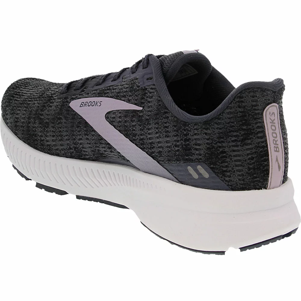Brooks Launch 8 Running Shoes - Womens Black Ombre Iris 3 Brooks Launch 8 Running Shoes - Womens Black Ombre Iris - Image 3