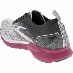 Brooks Ricochet 3 Running Shoes - Womens Grey Lavender -Rogan‘s Shoes shop BR 120348 0033