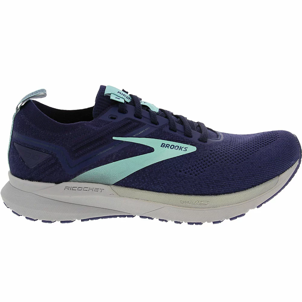 Brooks Ricochet 3 Running Shoes - Womens Peacoat 1 Brooks Ricochet 3 Running Shoes - Womens Peacoat