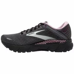 Brooks Adrenaline GTS 22 Running Shoes - Womens Pearl Black Metallic -Rogan‘s Shoes shop BR 120353 0153
