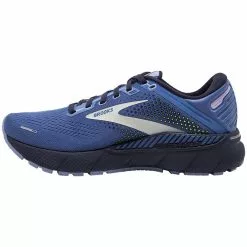 Brooks Adrenaline GTS 22 Running Shoes - Womens Blue Purple Nightlife -Rogan‘s Shoes shop BR 120353 4673