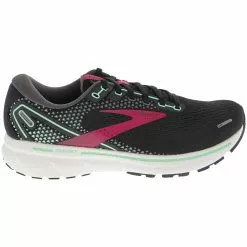Brooks Ghost 14 Running Shoes - Womens Black Pink