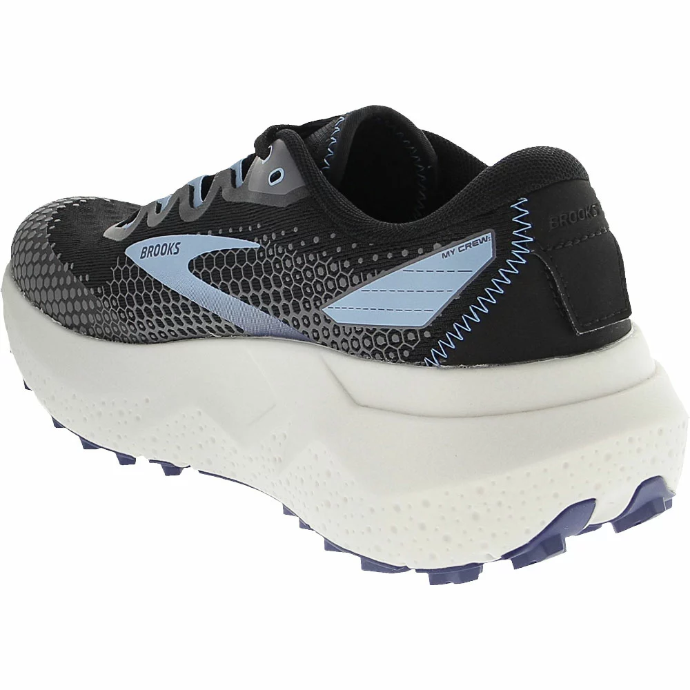 Brooks Caldera 6 Trail Running Shoes - Womens Black Blue 3 Brooks Caldera 6 Trail Running Shoes - Womens Black Blue - Image 3